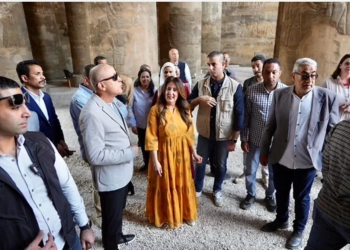 سفيرة الولايات المتحدة تتابع ترميم الأثار بمدينة إسنا 29 - جريدة المساء