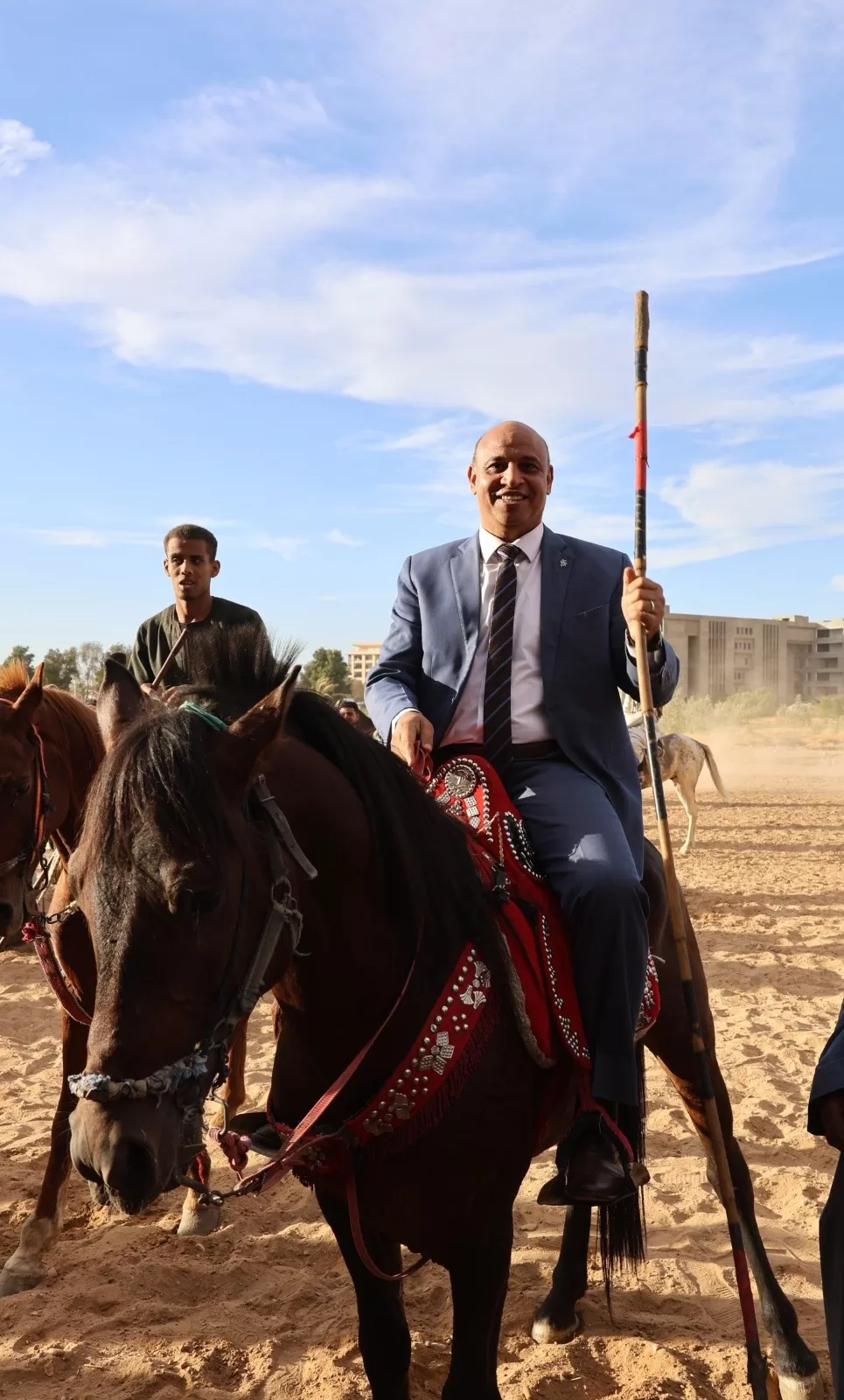 أسرة "طلاب من أجل مصر" تنظم مهرجان الفروسية الأول بجامعة قنا 45 - جريدة المساء