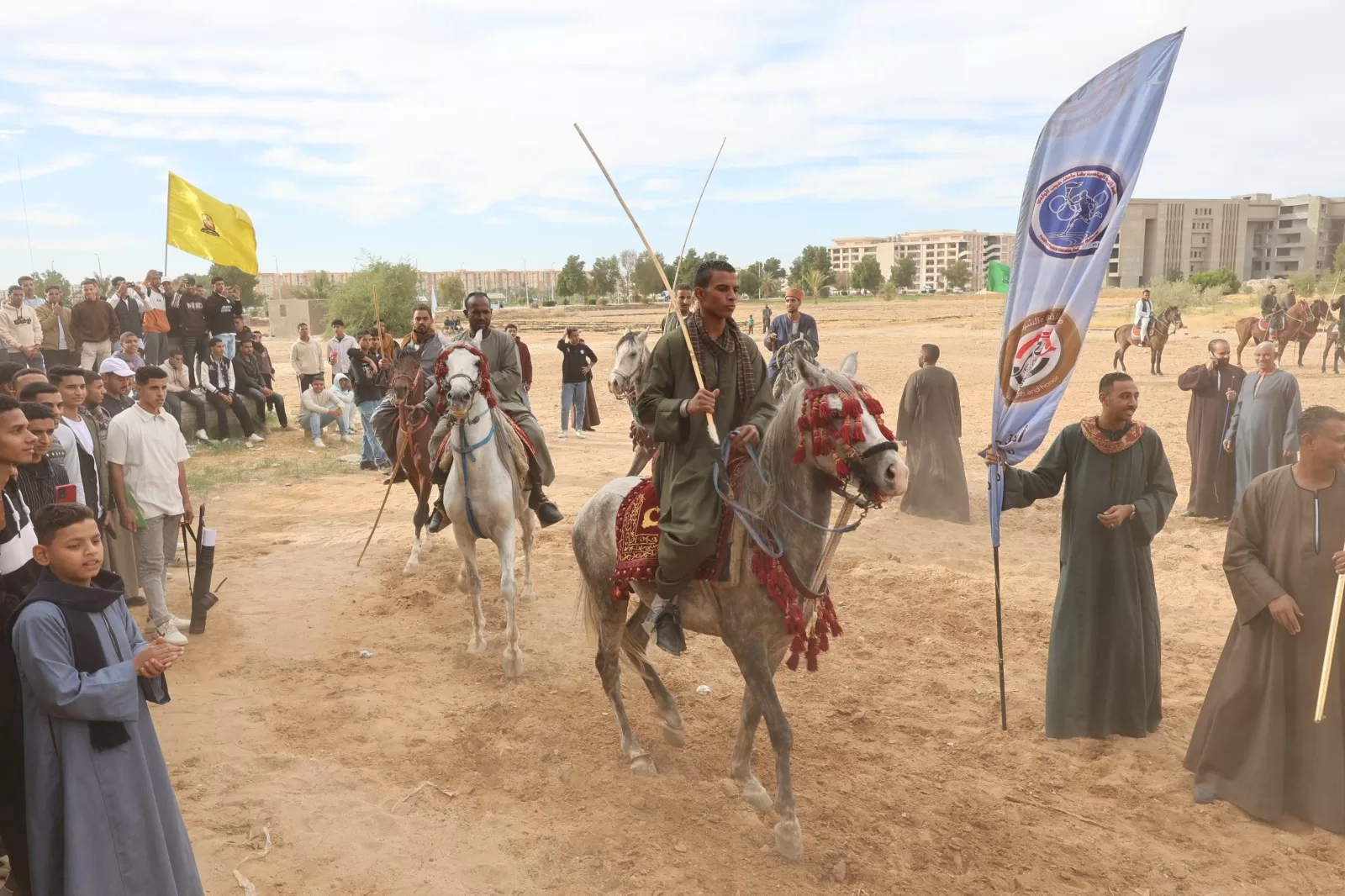 أسرة "طلاب من أجل مصر" تنظم مهرجان الفروسية الأول بجامعة قنا 43 - جريدة المساء