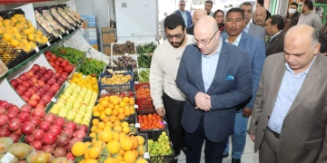 محافظ بني سويف في جولة مفاجئة بببا: متابعة دقيقة للأسعار وجودة الخبز وضبط الأسواق 2 - جريدة المساء محافظ بني سويف في جولة مفاجئة بببا: متابعة دقيقة للأسعار وجودة الخبز وضبط الأسواق 1 - جريدة المساء
