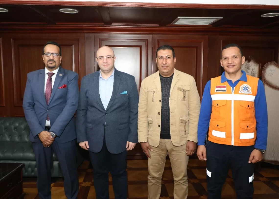 تكريم مسعف ببني سويف لإنقاذه عامل نظافة في لحظة حرجة 31 - جريدة المساء