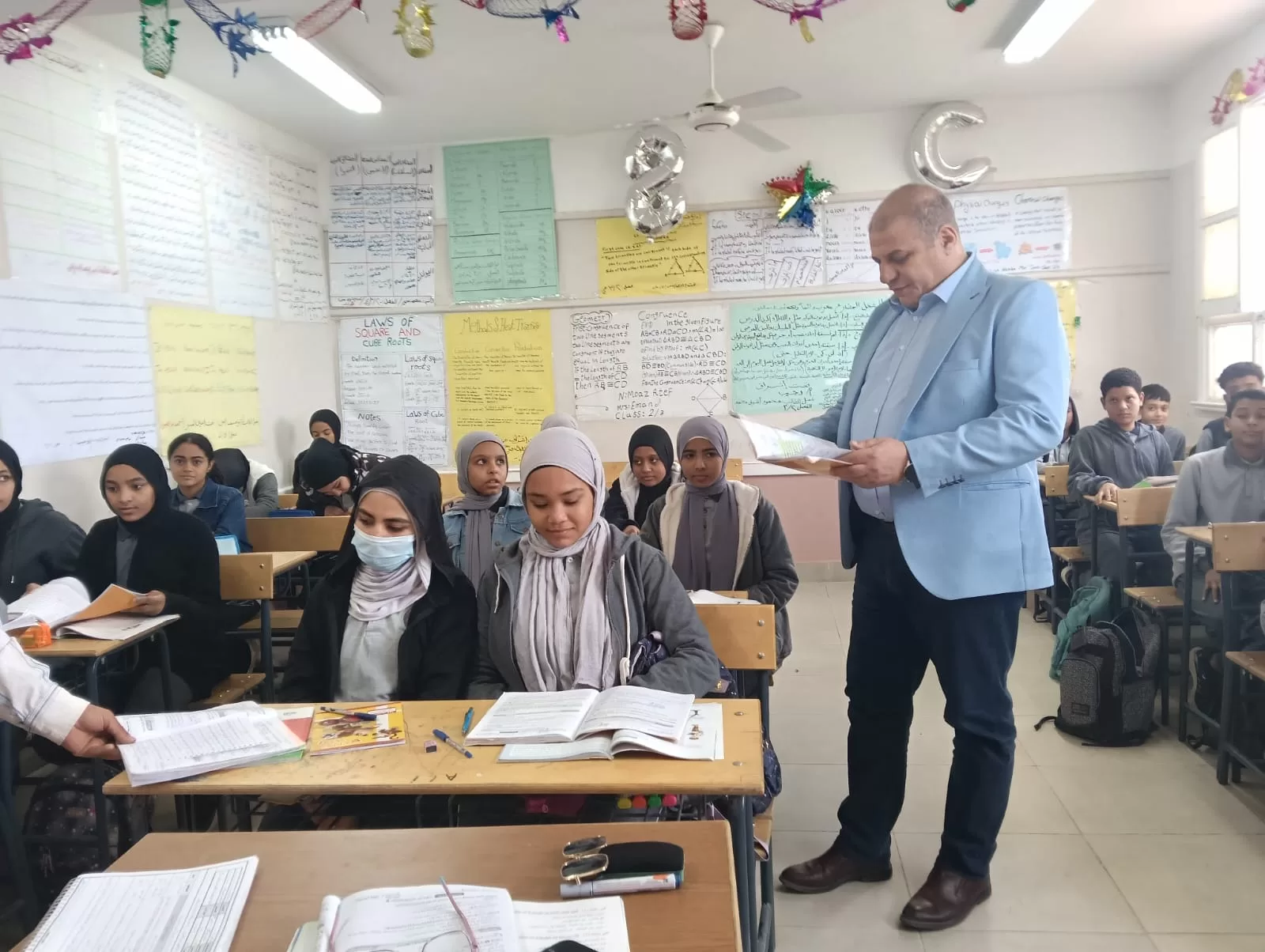 جولة مفاجئة لوكيل تعليم قنا لمتابعة انتظام الدراسة بمدارس قوص 21 - جريدة المساء