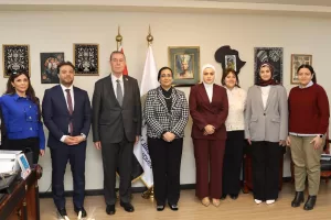 أمل عمار تستعرض جهود المجلس القومي فى تمكين المرأة خلال إستقبالها السفير الفلسطيني بالقاهرة 25 - جريدة المساء