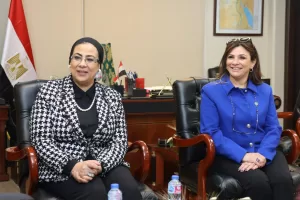 أمل عمار تستعرض جهود المجلس القومي فى تمكين المرأة خلال إستقبالها السفير الفلسطيني بالقاهرة 27 - جريدة المساء