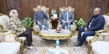 "أبو ليمون" يناقش مع مستشار رئيس الوزراء نسب تنفيذ مشروعات "حياة كريمة" و الخطة الاستثمارية.. بالمنوفية 1 - جريدة المساء