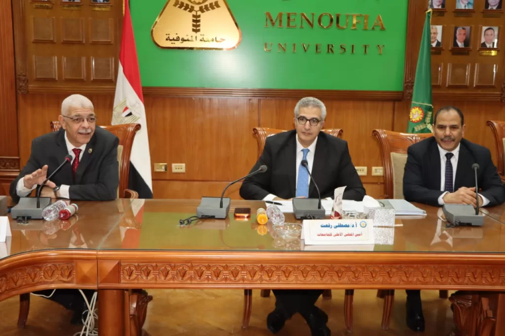 جامعة المنوفية تستضيف اجتماع المجلس الأعلى لشئون خدمة المجتمع و تنمية البيئة 39 - جريدة المساء