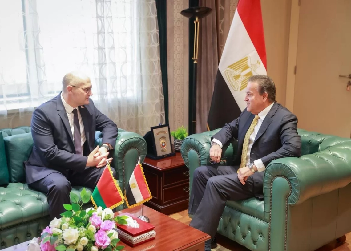 وزير الصحة يستقبل سفير بيلاروسيا لبحث تعزيز التعاون الصحي المشترك 12 - جريدة المساء