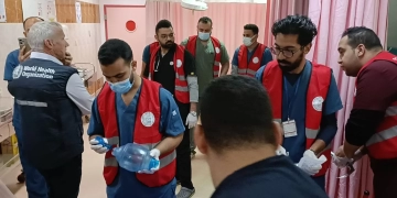 الصحة: برنامج تدريبي في مجال إدارة الإصابات الجماعية بالتعاون مع منظمة الصحة العالمية 2 - جريدة المساء الصحة: برنامج تدريبي في مجال إدارة الإصابات الجماعية بالتعاون مع منظمة الصحة العالمية 1 - جريدة المساء