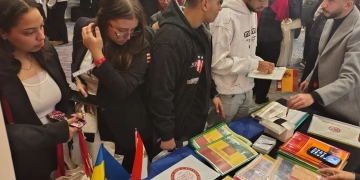 أوكرانيا تستعرض إمكانياتها التعليمية في معرض EDU Gate بالأسكندرية 2 - جريدة المساء أوكرانيا تستعرض إمكانياتها التعليمية في معرض EDU Gate بالأسكندرية 1 - جريدة المساء