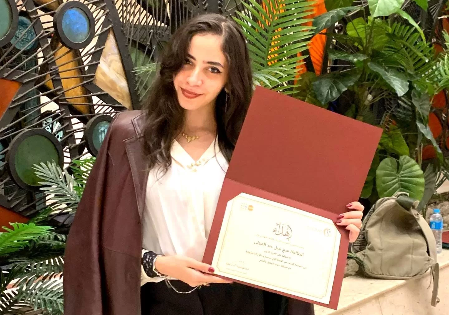 طالبة حقوق قنا تحصد المركز الأول في مسابقة بحثية وطنية لمناهضة العنف ضد المرأة 27 - جريدة المساء