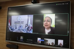 أمل عمار تتفقد سير العملية الانتخابية لليوم الثاني من الدوائر الملغاة بالمرحلة الأولى لانتخابات النواب 21 - جريدة المساء