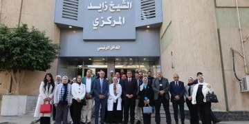 محافظ الجيزة يفتتح وحدة العناية المركزة لحديثي الولادة بمستشفى الشيخ زايد 1 - جريدة المساء