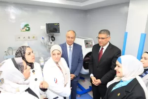 محافظ الجيزة يفتتح وحدة العناية المركزة لحديثي الولادة بمستشفى الشيخ زايد 37 - جريدة المساء