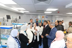 محافظ الجيزة يفتتح وحدة العناية المركزة لحديثي الولادة بمستشفى الشيخ زايد 41 - جريدة المساء