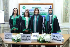 القومي للمرأة يهنئ عزة عبدالحي لحصولها على درجة الماجستير بامتياز 21 - جريدة المساء