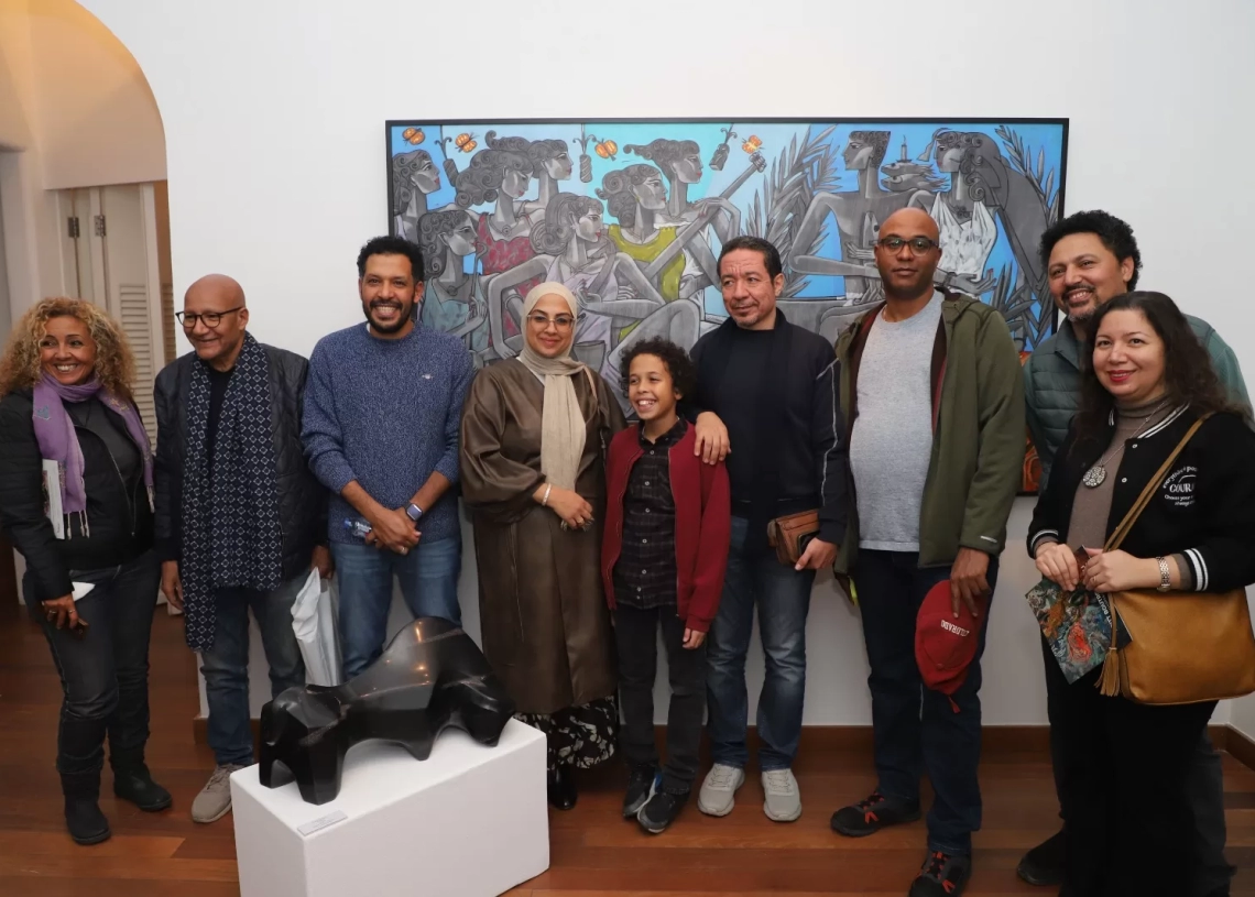 افتتاح معرض "عطاء" للفنان محمد صبري 19 - جريدة المساء