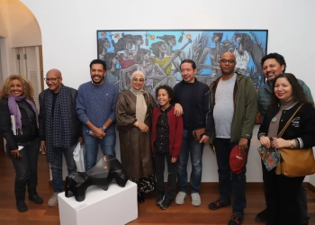 افتتاح معرض "عطاء" للفنان محمد صبري 25 - جريدة المساء