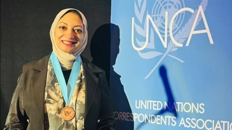 القومي للمرأة يهنئ هدير الحضري لفوزها بجائزة رابطة مراسلي الأمم المتحدة العالمية للتغطيات المتعلقة بتغير المناخ 17 - جريدة المساء