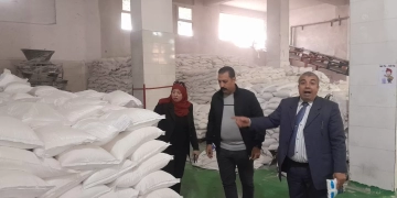 ضبط 108 أطنان مواد غذائية و ملح مجهول المصدر.. بقويسنا 1 - جريدة المساء