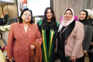 القومي للمرأة يهنىء المستشارة مروة بركات بدرجة الماجستير 33 - جريدة المساء
