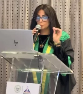 القومي للمرأة يهنىء المستشارة مروة بركات بدرجة الماجستير 27 - جريدة المساء