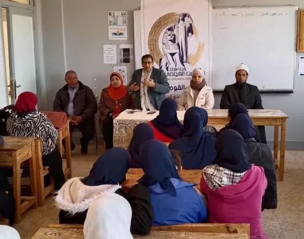 "قومى المرأة" يشارك في مبادرة أنت الحياة 19 - جريدة المساء