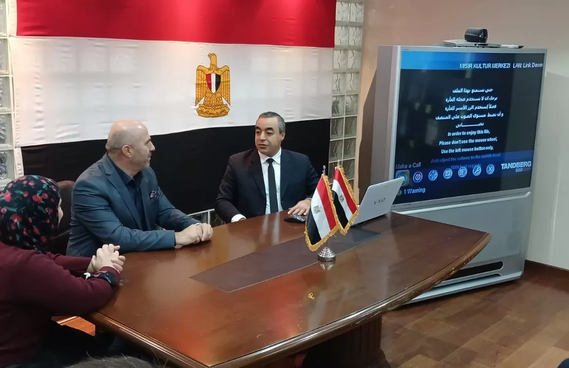 المركز الثقافي المصري بإسطنبول يستقبل وفداً طلابياً تركياً للتعريف بالسياحة والتعليم في مصر 18 - جريدة المساء