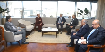 وزير الزراعة يستقبل الأمين التنفيذي لاتفاقية الأمم المتحدة لمكافحة التصحر 1 - جريدة المساء