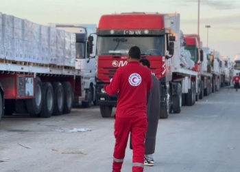 الهلال الأحمر يمد غزة بـ 5900 طن مساعدات إنسانية وشتوية 26 - جريدة المساء