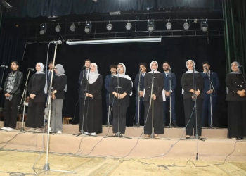 أغان وطنية و إبداع طلابي لـ "كورال" جامعة المنوفية..احتفالا بعيدها الـ49 22 - جريدة المساء