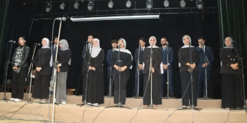 أغان وطنية و إبداع طلابي لـ "كورال" جامعة المنوفية..احتفالا بعيدها الـ49 1 - جريدة المساء