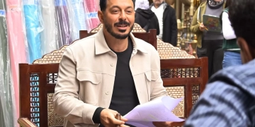 اللقطات الأولى من كواليس مسلسل "درش" لمصطفى شعبان 1 - جريدة المساء