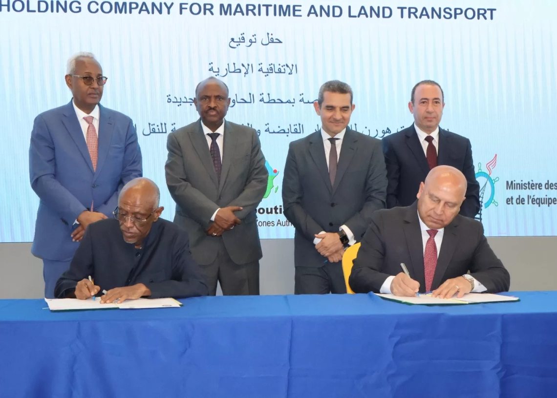 وزير الصناعة والنقل يزور مقر سلطة الموانئ والمناطق الحرة بجيبوتي ويشهد توقيع عدد من الاتفاقيات الهامة 18 - جريدة المساء