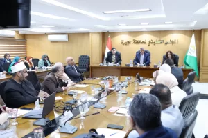 بحضور رئيسة المجلس.. محافظ الجيزة يترأس اجتماع اللجنة العامة لحماية الطفولة 25 - جريدة المساء