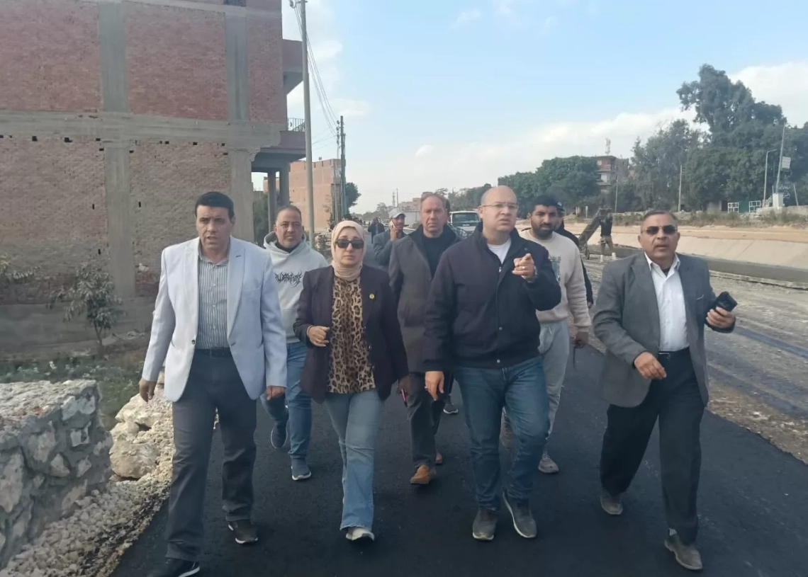 نائب محافظ الجيزة يتفقد عددا من المشروعات الخدمية بمنشأة القناطر 17 - جريدة المساء