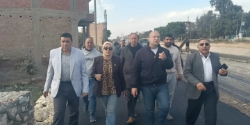 نائب محافظ الجيزة يتفقد عددا من المشروعات الخدمية بمنشأة القناطر 1 - جريدة المساء