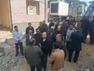 نائب محافظ الجيزة يتفقد عددا من المشروعات الخدمية بمنشأة القناطر 25 - جريدة المساء