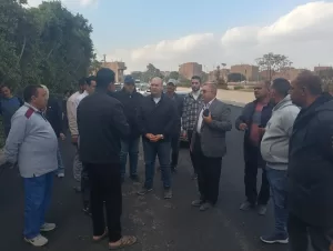 نائب محافظ الجيزة يتفقد عددا من المشروعات الخدمية بمنشأة القناطر 29 - جريدة المساء