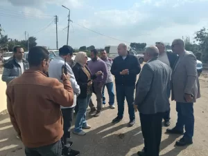 نائب محافظ الجيزة يتفقد عددا من المشروعات الخدمية بمنشأة القناطر 37 - جريدة المساء