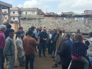 نائب محافظ الجيزة يتفقد عددا من المشروعات الخدمية بمنشأة القناطر 41 - جريدة المساء