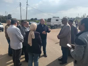 نائب محافظ الجيزة يتفقد عددا من المشروعات الخدمية بمنشأة القناطر 43 - جريدة المساء