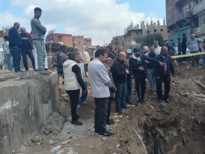 نائب محافظ الجيزة يتفقد عددا من المشروعات الخدمية بمنشأة القناطر 39 - جريدة المساء