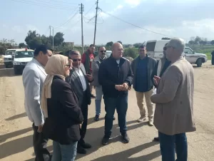 نائب محافظ الجيزة يتفقد عددا من المشروعات الخدمية بمنشأة القناطر 59 - جريدة المساء
