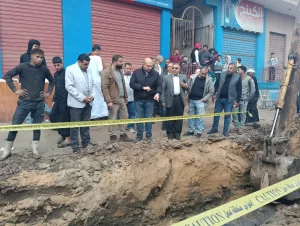 نائب محافظ الجيزة يتفقد عددا من المشروعات الخدمية بمنشأة القناطر 47 - جريدة المساء