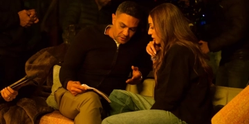 لقطات من كواليس مسلسل دينا الشربيني واسر ياسين في رمضان ٢٠٢٦ 1 - جريدة المساء