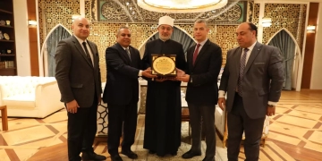 مفتي الجمهورية يستقبل وفد "نادي قضاة بورسعيد" لتعزيز التعاون وترسيخ قيم العدالة 1 - جريدة المساء