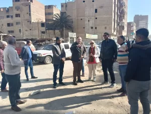 نائب محافظ الجيزة يتفقد أعمال تطوير طريق الحفرية.. لربط محور كمال عامر بالدائرى 25 - جريدة المساء