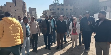 نائب محافظ الجيزة يتفقد أعمال تطوير طريق الحفرية.. لربط محور كمال عامر بالدائرى 1 - جريدة المساء