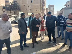 نائب محافظ الجيزة يتفقد أعمال تطوير طريق الحفرية.. لربط محور كمال عامر بالدائرى 35 - جريدة المساء