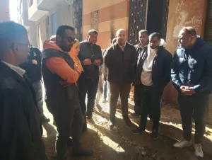 نائب محافظ الجيزة يتفقد أعمال تطوير طريق الحفرية.. لربط محور كمال عامر بالدائرى 45 - جريدة المساء